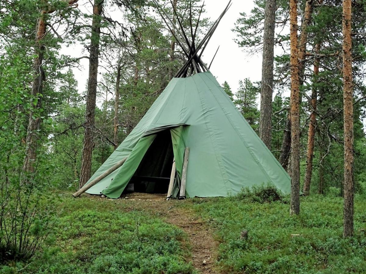 Cabin At Huskies Farm Inari Extérieur photo